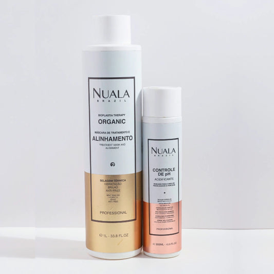 Progressiva Orgânica SEM FORMOL 1L + Acidificante Antiporosidade