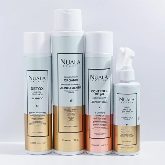 Kit Progressiva Orgânica SEM FORMOL 500ml + Acidificante Antiporosidade