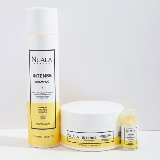Kit de Reconstrução Intense (Shampoo + Máscara + Ampola)