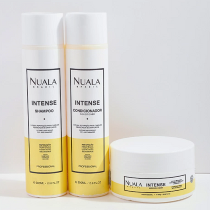 Kit de Reconstrução Intense (shampoo, condicionador e máscara)