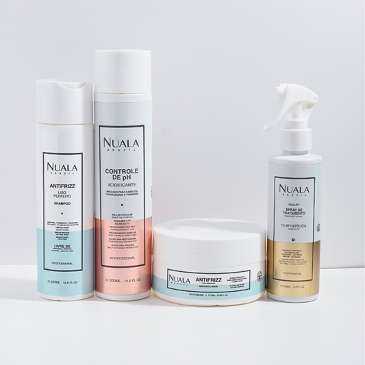 Kit Antifrizz + Acidificante Antiporosidade + Leave-in 10 em 1