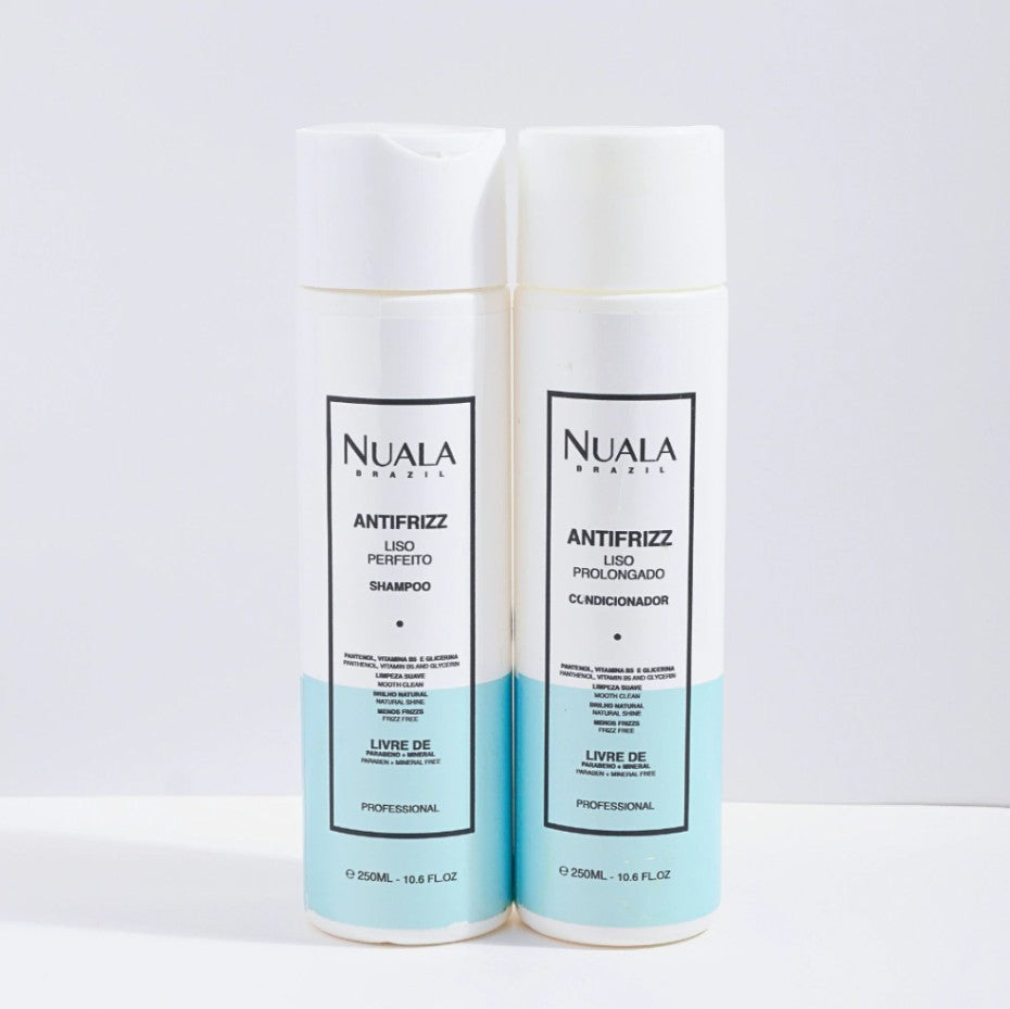 Kit Antifrizz + Leave in 10 em 1 + Escova Mágica (BRINDE)