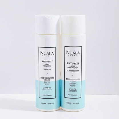 Kit Antifrizz + Leave in 10 em 1 + Escova Mágica (BRINDE)