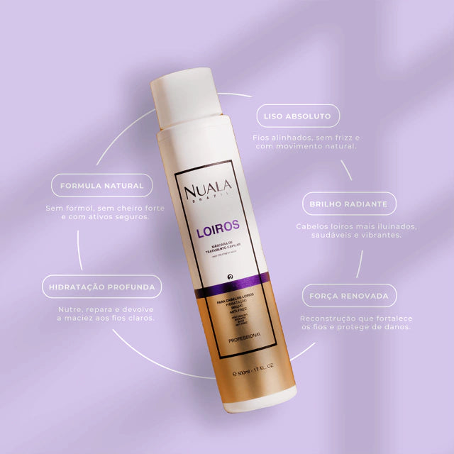 Kit Progressiva LOIROS SEM FORMOL 1L