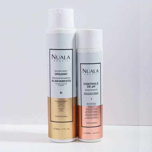 Progressiva Orgânica SEM FORMOL 500ml + Acidificante Antiporosidade