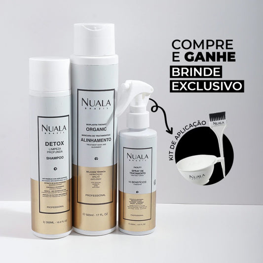 Kit Progressiva Orgânica SEM FORMOL 500ml + BRINDE